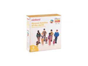 Lekfigurer Familj modern 9 fp