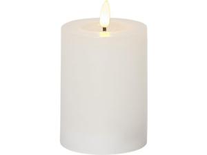 Blockljus STAR T Flamme LED 12 5cm beige