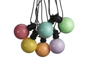 Ljusslinga 10 varmvit flerfärg LED 4 5m