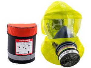 Flykthuva SUNDSTRÖM SR77-3 med väska M L