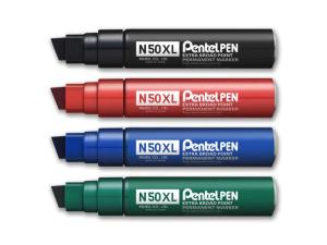Märkpenna perm PENTEL N50XL sned svart