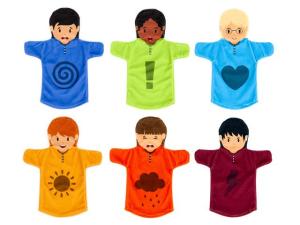 Handdockor känslor 6 fp