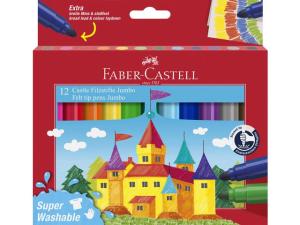 Fiberpenna Jumbo FABER CASTELL 12 fp