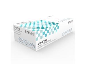 Nitrilhandske UNICARE blå XL 100 fp