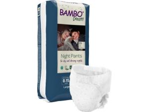Blöja BAMBO Night Pants L 35-50kg 10 fp