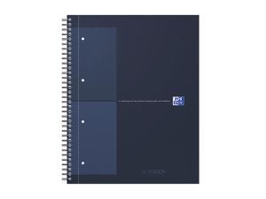 Kollegieblock Oxford Int A4 rut blå