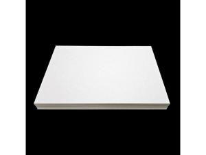 Målarkartong naturvit 560gr 30x30cm 40st