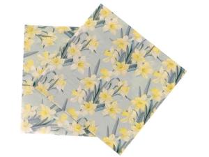 Servett Påsklilja 3-lags 33x33cm 20 fp