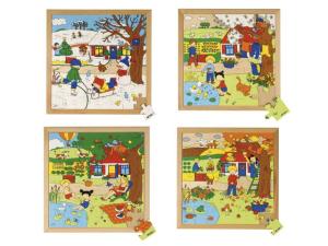 Rampussel Årstider 4-pack