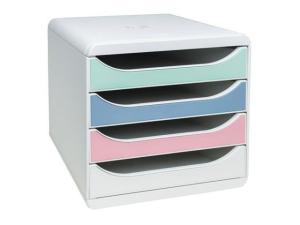 Blankettbox Bigbox Autentik 4låd pastel