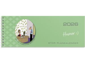 Stor Plankalender Humor 2026