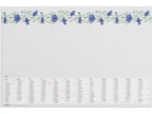 Kalender Skrivunderlägg Blomster 2026