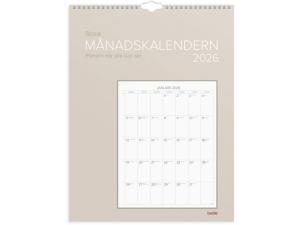 Väggkalender Stora Månadskalendern 2026