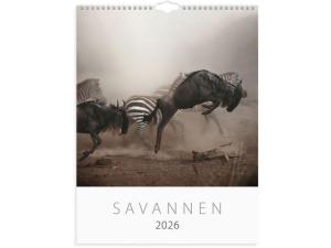 Väggkalender Savannen 2026