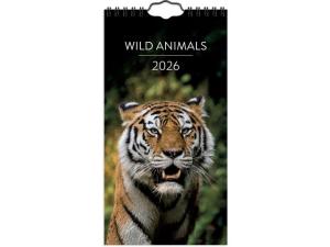 Väggkalender Wild animals 2026