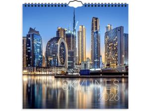 Väggkalender Skylines 2026