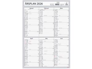 Väggkalender Årsplan 2026