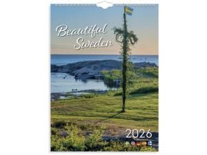 Väggkalender Beautiful Sweden 2026