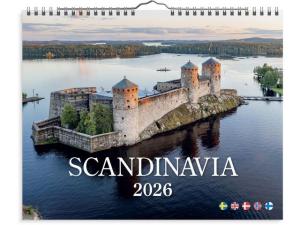 Väggkalender Scandinavia 2026