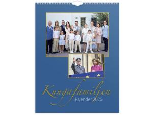 Väggkalender Kungafamiljen 2026