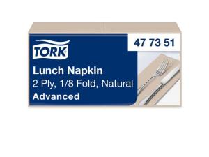 Servett TORK Lunch 2-lags natur 200 fp