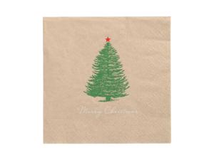 Servett Merry Chris 3-lags 33x33cm 20 fp