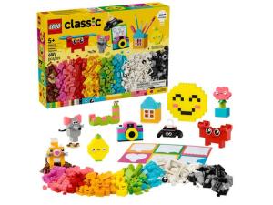 Kreativ gladlåda LEGO 680 delar