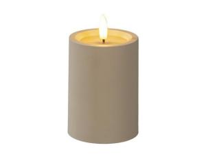 Blockljus KONSTSMIDE LEDtimer beige 10cm