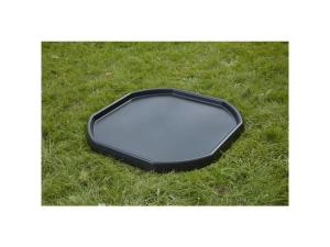 Lekbord Tuff Spot bricka svart