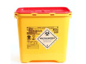 Kanylburk gul med etikett 22L