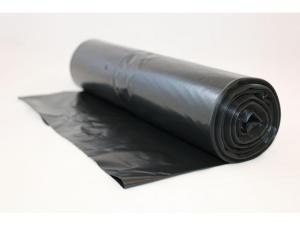 Plastsäck LD 70L 30my svart 25 rl