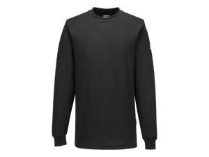 T-shirt Lä PORTWEST AS22 ESD svart L