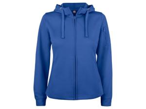 Hoodie zip funktion 021015 dam rblå 2XL
