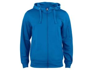 Hoodie zip funktion 021014 rblå S