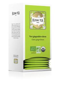Te KUSMI Eko Green ginger-lemon 25 fp