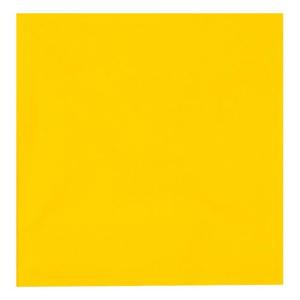 Servett ABENA 1-lags 33x33cm gul 250 fp