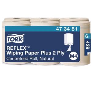 Torkrulle TORK Natur M4 Reflex 2lag 6 fp