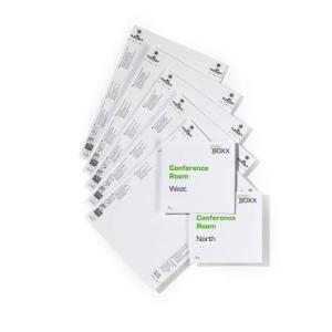 Etiketter pallställ 149x148 5mm 20 fp