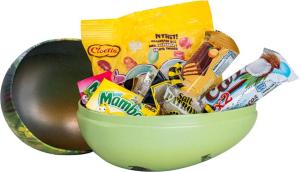 Påskägg MUMIN osort motiv 306g