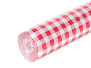 Duk PRONAPPE damast 1 18x25m röd vit