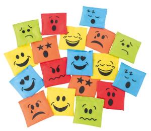 Ärtpåsar känslor 10 st