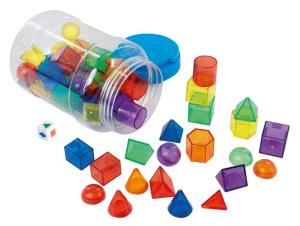 Geometriska 3D former 300g fp