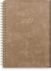 Kalender Study Twist A5 mocca 26 27