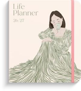 Kalender Life Planner Green A5 26 27