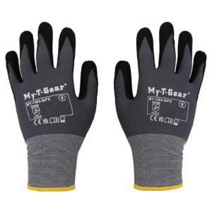 Montagehandske MY-T-GEAR nitril grå 6