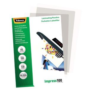 Laminat FELLOWES A3 100mic klar 100 fp