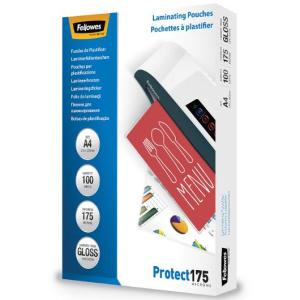 Laminat FELLOWES A4 175mic klar 100 fp