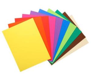 Inläggsmapp Flash A4 80g sort 100 fp