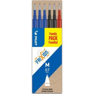 REFILL PILOT FRIXION 0 7MM 3FÄRGER 6 FP