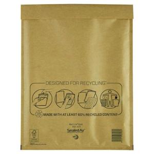 Bubbelpåse H 5 270x360mm brun 100 fp